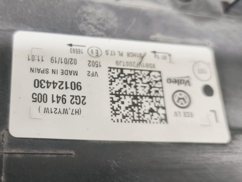 Proiettore ANT SX 2G2941005 Volkswagen POLO VII 2017