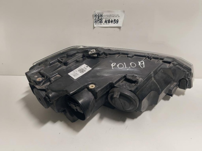 Proiettore ANT SX 2G2941005 Volkswagen POLO VII 2017