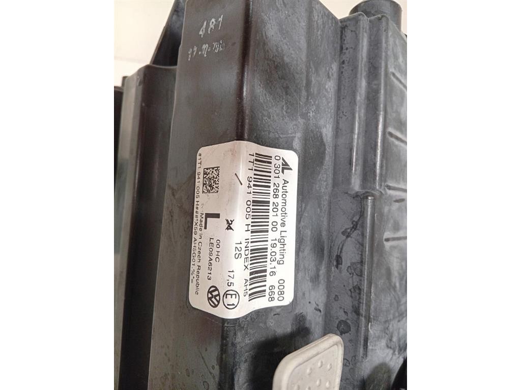 Proiettore ANT SX 1T1 941 005 H Volkswagen Touran III 2010