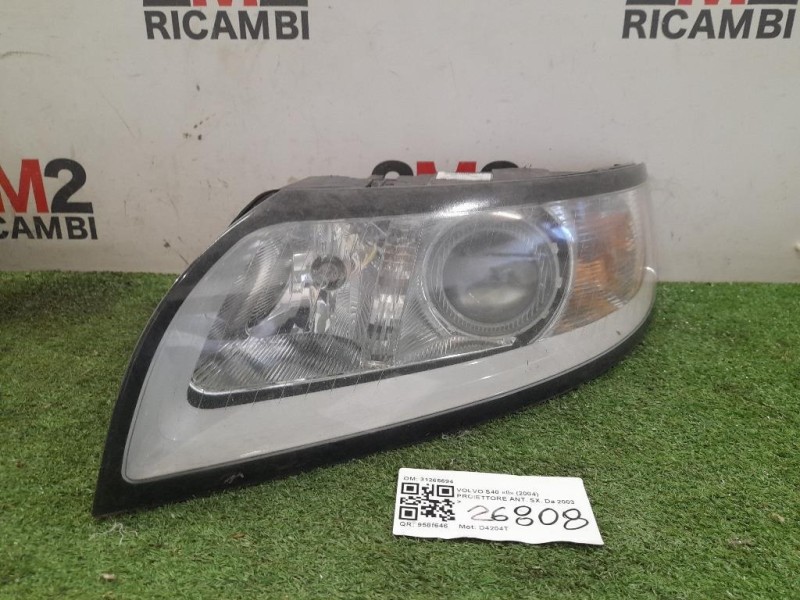 Proiettore ANT SX 31265694 Volvo S40 II 2004