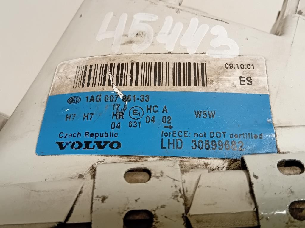 Proiettore ANT SX 1AG 007 861-33 Volvo V40 I 1996