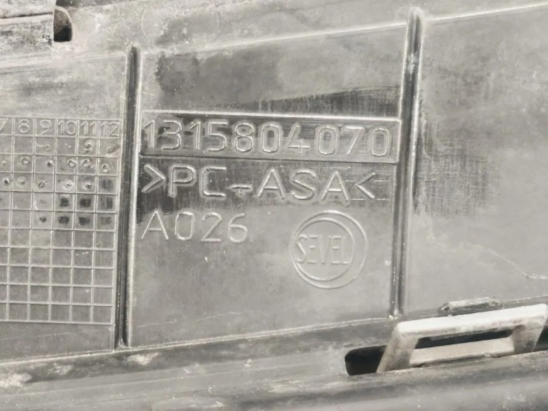 Griglia DI Ventilazione Paraurti ANT 1315804070 Citroen Jumper III 2014