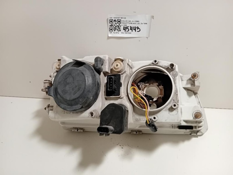 Proiettore ANT SX 1AG 007 861-33 Volvo V40 I 1996