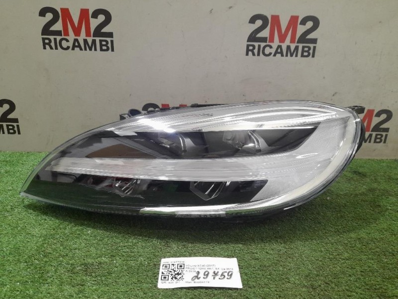 Proiettore ANT SX 31677018 FULL LED SINISTRO Volvo V40 II 2018