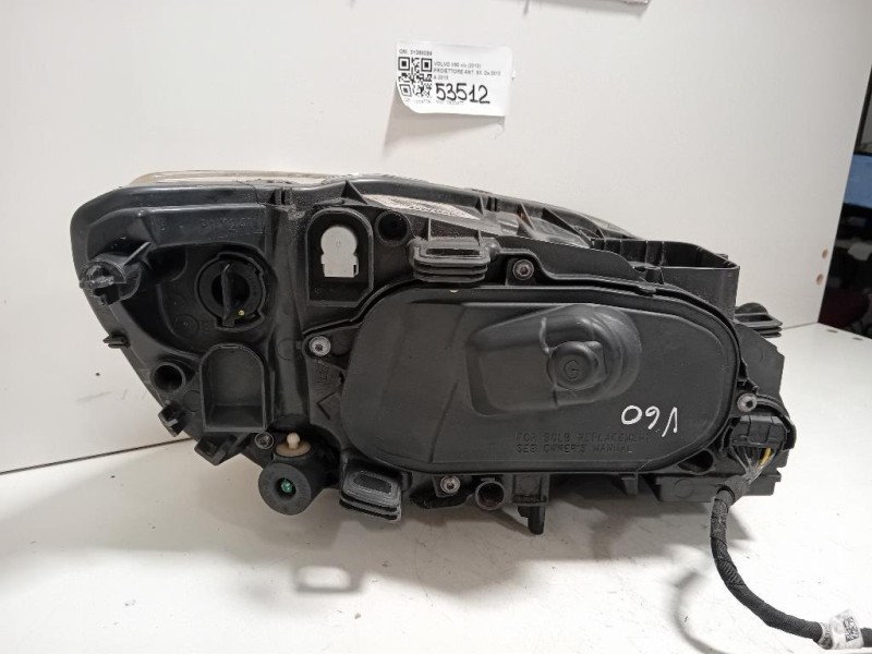Proiettore ANT SX 31358099 Volvo V60 I 2013
