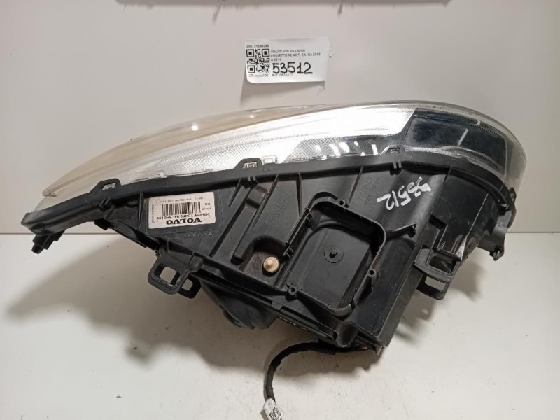 Proiettore ANT SX 31358099 Volvo V60 I 2013