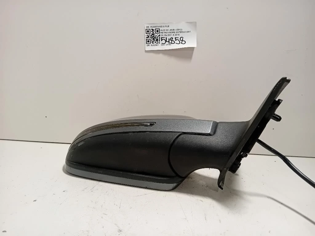 Retrovisore Esterno ANT DX 8U2857410D 6 FILE Audi Q3 8UB 2012