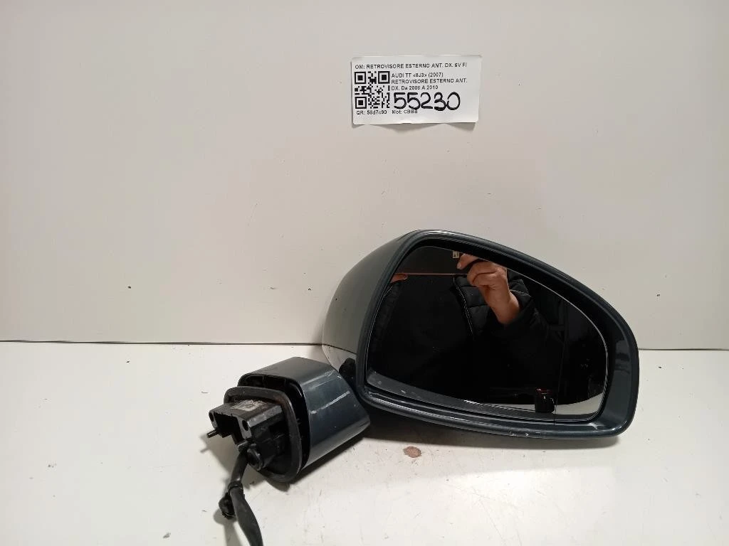Retrovisore Esterno ANT DX RETROVISORE ESTERNO ANT DX 6V FILE Audi TT 8J3 2007