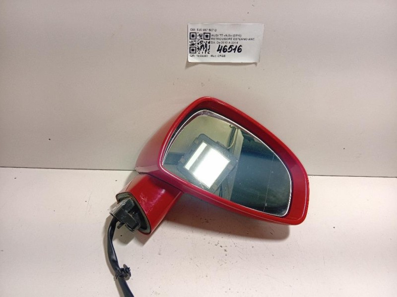 Retrovisore Esterno ANT DX 8J0 857 507 D Audi TT 8J3 2010