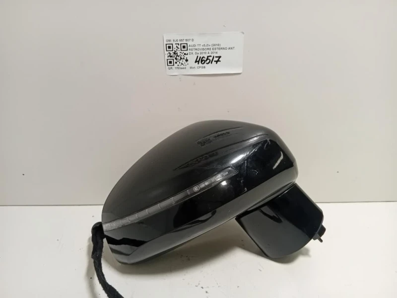 Retrovisore Esterno ANT DX 8J0 857 507 D Audi TT 8J3 2010