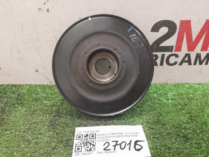 Puleggia Albero Motore 123034818R Renault Mégane IV 2016
