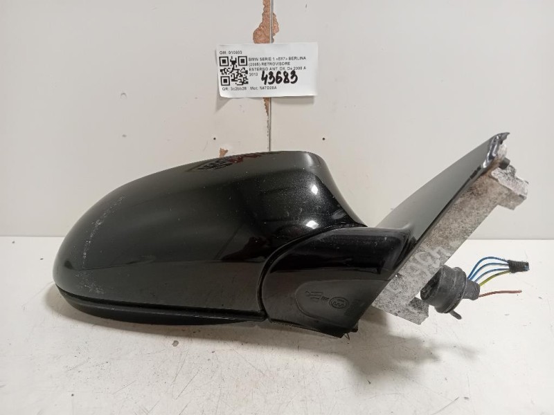 Retrovisore Esterno ANT DX 010803 Bmw Serie 1 E87 Berlina 2005