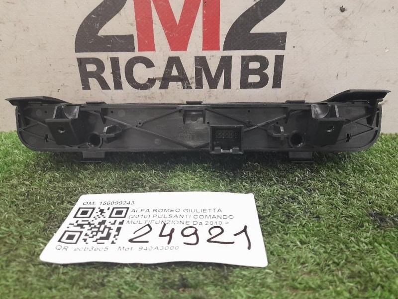 Pulsanti Comando Multifunzione 156099243 Alfa Romeo Giulietta 2010