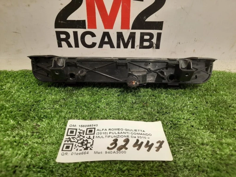 Pulsanti Comando Multifunzione 156099243 Alfa Romeo Giulietta 2010