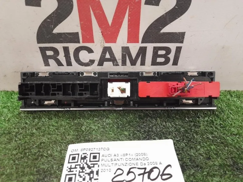 Pulsanti Comando Multifunzione 8P0927137CG Audi A3 8P1 2008
