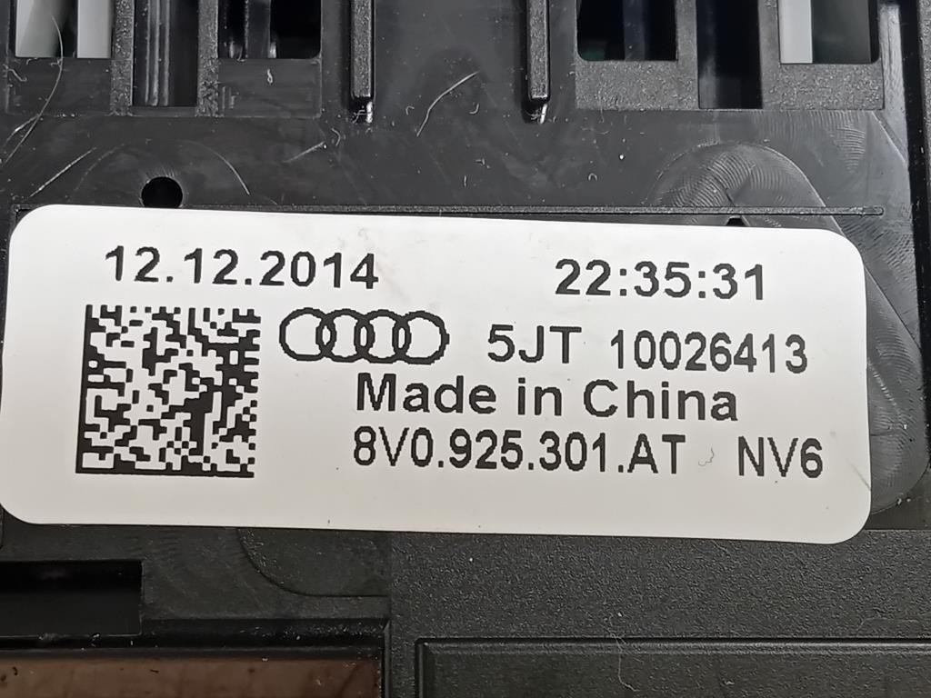 Pulsanti Comando Multifunzione 8V0 925 301 Audi A3 8VA Sportback 2012