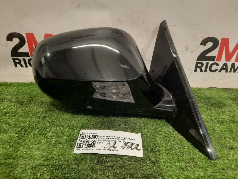 Retrovisore Esterno ANT DX 7208145 Bmw Serie 1 E87 Berlina 2005