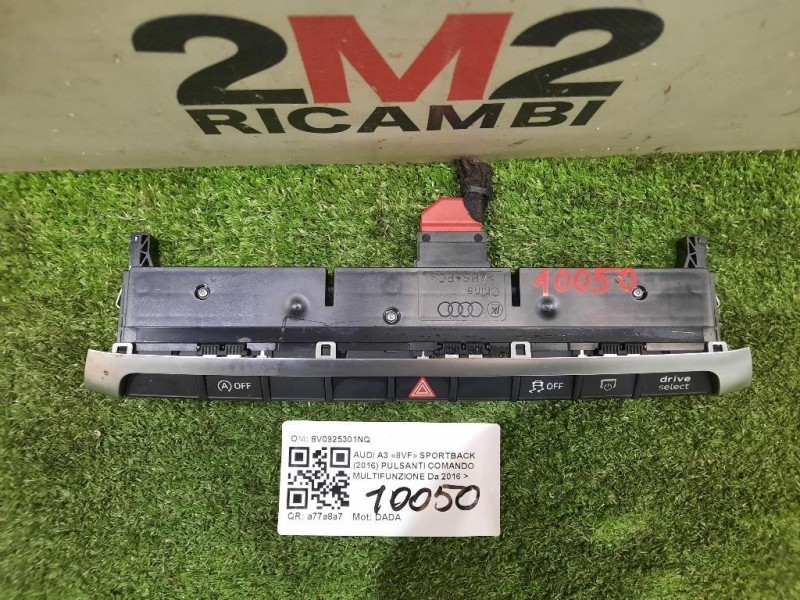 Pulsanti Comando Multifunzione 8V0925301NQ Audi A3 8VF Sportback 2016