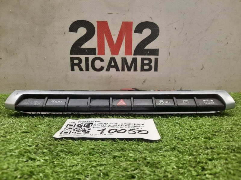 Pulsanti Comando Multifunzione 8V0925301NQ Audi A3 8VF Sportback 2016