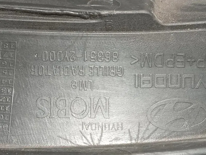 Griglia DI Ventilazione Paraurti ANT 86351-2Y000 Hyundai IX35 2013