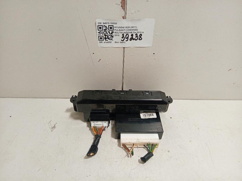 Pulsanti Comando Multifunzione 94510-1K000 Hyundai IX20 2011