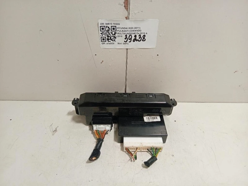 Pulsanti Comando Multifunzione 94510-1K000 Hyundai IX20 2011