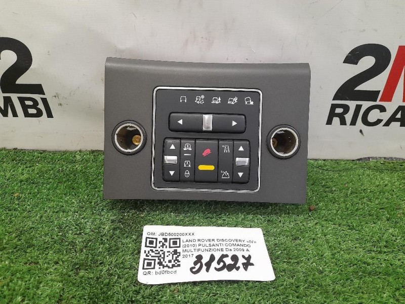 Pulsanti Comando Multifunzione JBD500200XXX Land Rover Discovery IV 2010