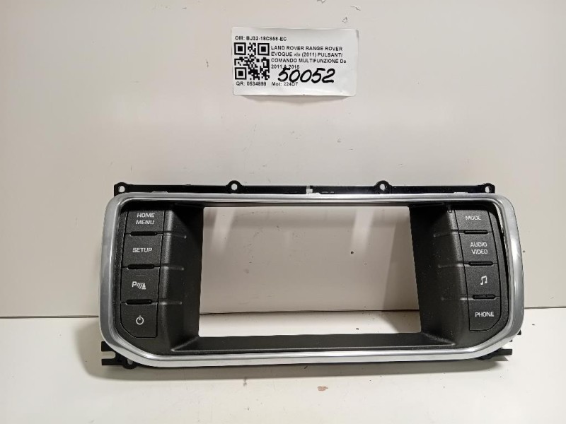 Pulsanti Comando Multifunzione BJ32-18C858-EC Land Rover Range Rover Evoque I 2011