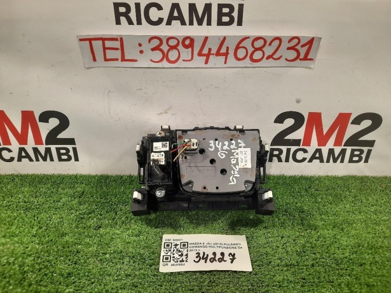 Pulsanti Comando Multifunzione K0021 Mazda 6 III 2013