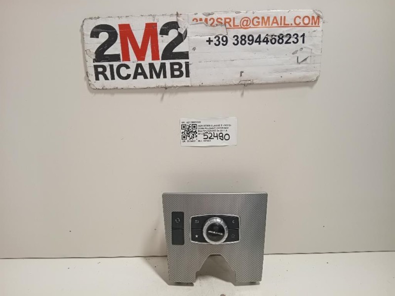 Pulsanti Comando Multifunzione A2129051302 Mercedes Classe E W212 2009
