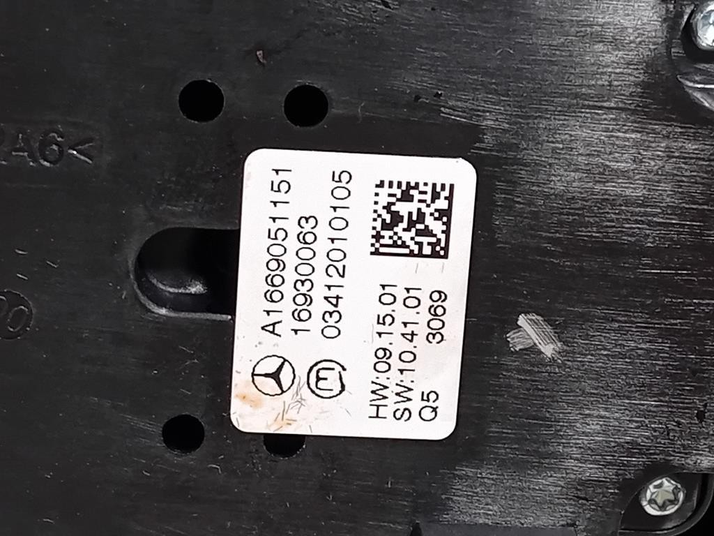 Pulsanti Comando Multifunzione A1669051151 Mercedes Classe ML W166 2012