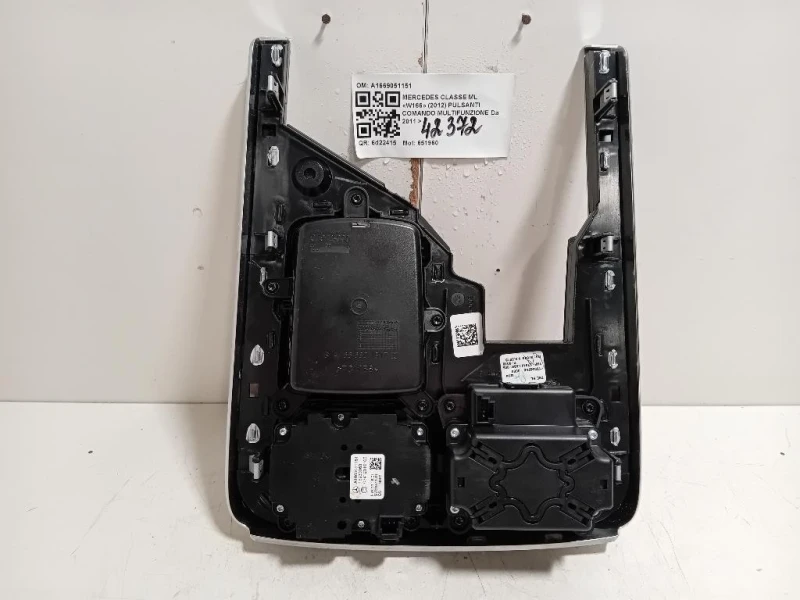 Pulsanti Comando Multifunzione A1669051151 Mercedes Classe ML W166 2012