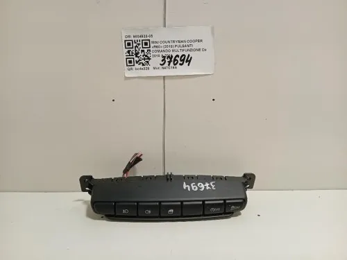Pulsanti Comando Multifunzione 9804920-05 Mini Countryman Cooper R60 2010