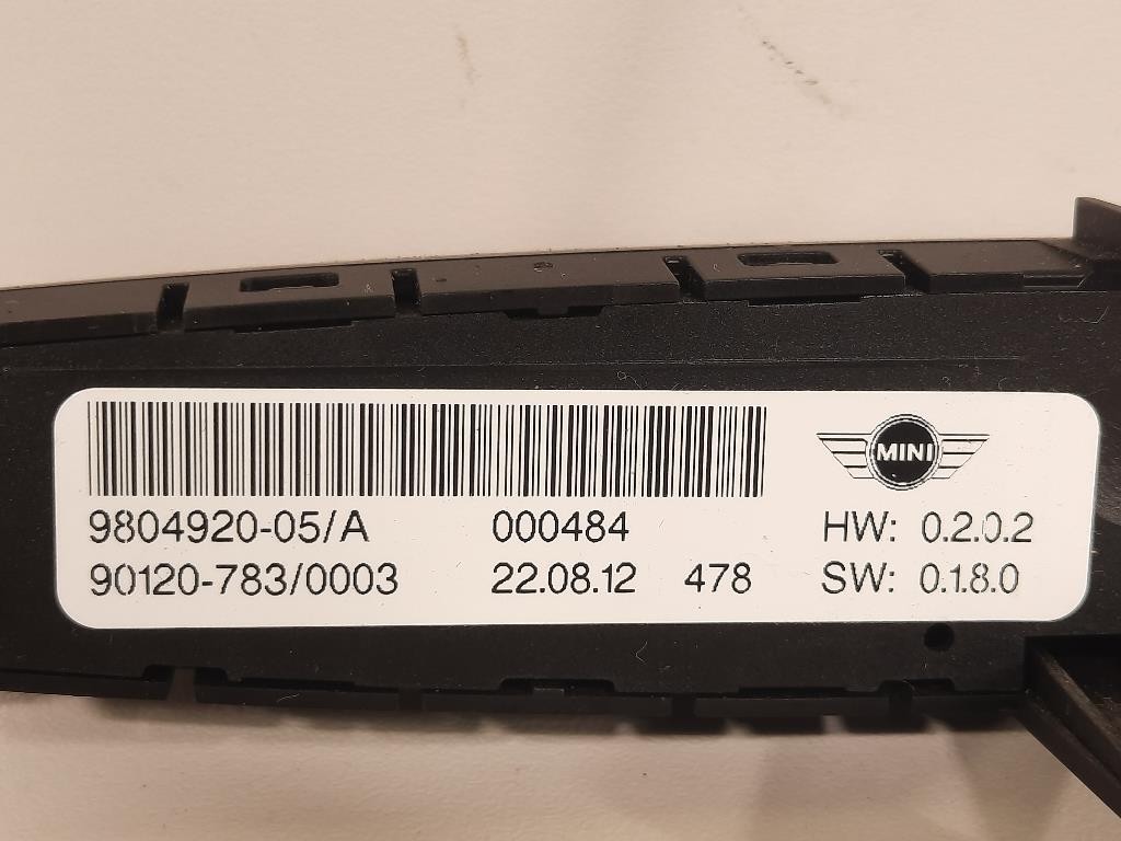 Pulsanti Comando Multifunzione 9804920-05 Mini Countryman ONE R60 2014