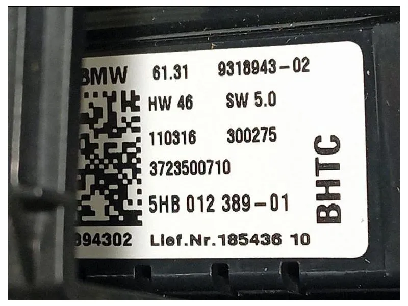 Pulsanti Comando Multifunzione 6131 9318943-02 Mini MINI Clubman F54 2019