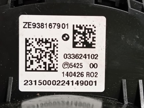 Pulsanti Comando Multifunzione 938167901 Mini MINI Cooper F55 2018