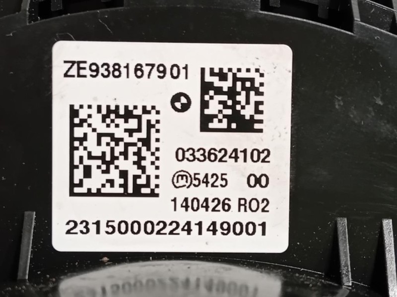 Pulsanti Comando Multifunzione 938167901 Mini MINI Cooper F55 2018