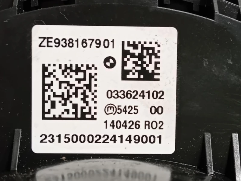 Pulsanti Comando Multifunzione 938167901 Mini MINI Cooper F55 2018