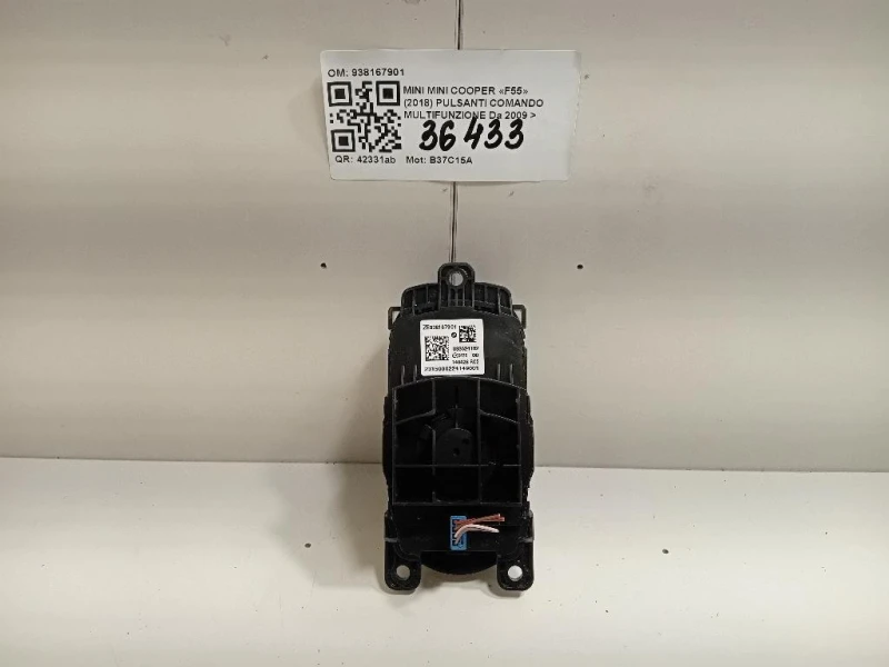 Pulsanti Comando Multifunzione 938167901 Mini MINI Cooper F55 2018