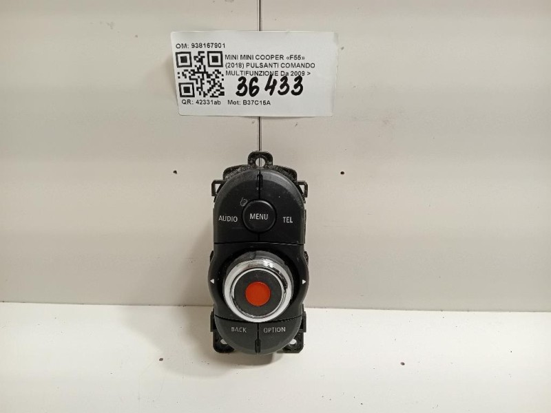 Pulsanti Comando Multifunzione 938167901 Mini MINI Cooper F55 2018