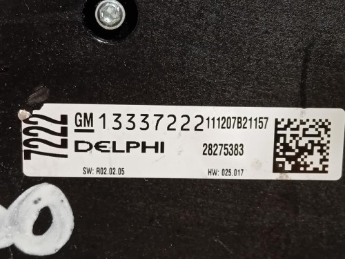 Pulsanti Comando Multifunzione 13337222 Opel Astra J 2010