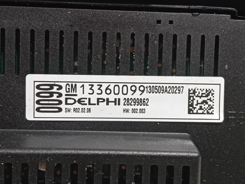 Pulsanti Comando Multifunzione 13360091 Opel Astra J GTC 2010