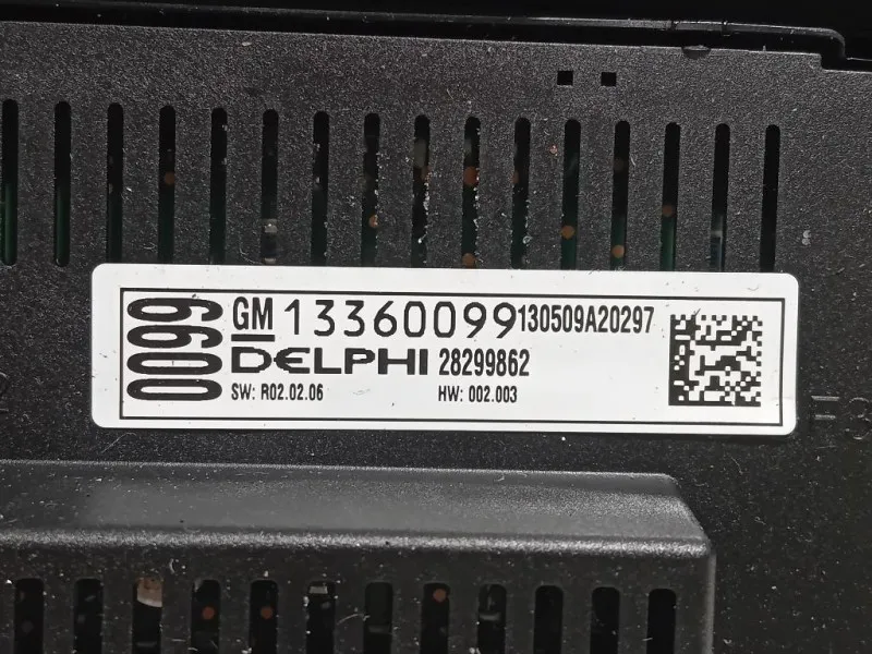 Pulsanti Comando Multifunzione 13360091 Opel Astra J GTC 2010