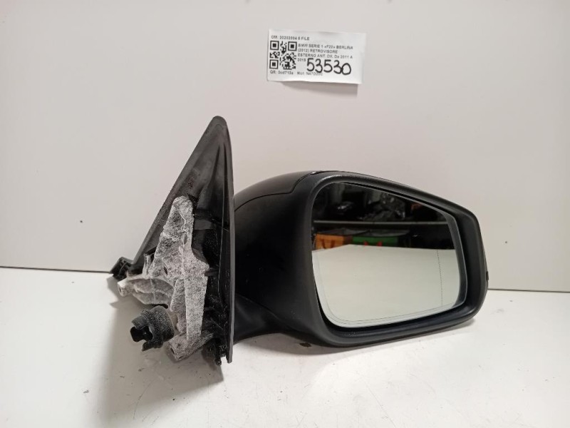 Retrovisore Esterno ANT DX 20202004 5 FILE Bmw Serie 1 F20 Berlina 2012