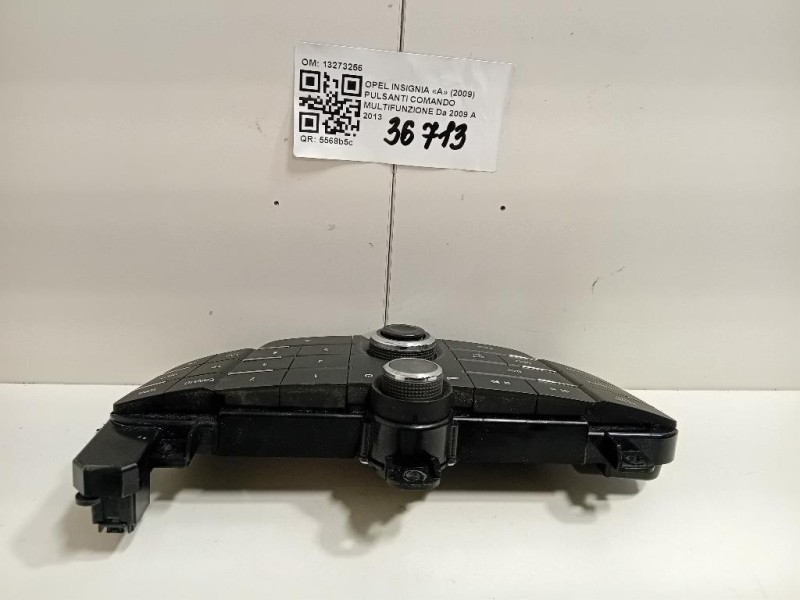 Pulsanti Comando Multifunzione 13273256 Opel Insignia A 2009