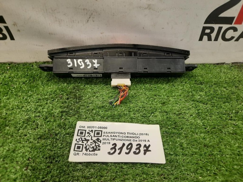 Pulsanti Comando Multifunzione 85201-35000 Ssangyong Tivoli 2015