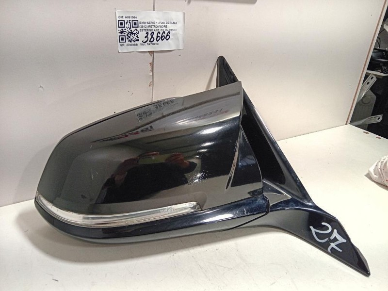 Retrovisore Esterno ANT DX SPECCHIO SPECCHIETTO Bmw Serie 1 F20 Berlina 2012
