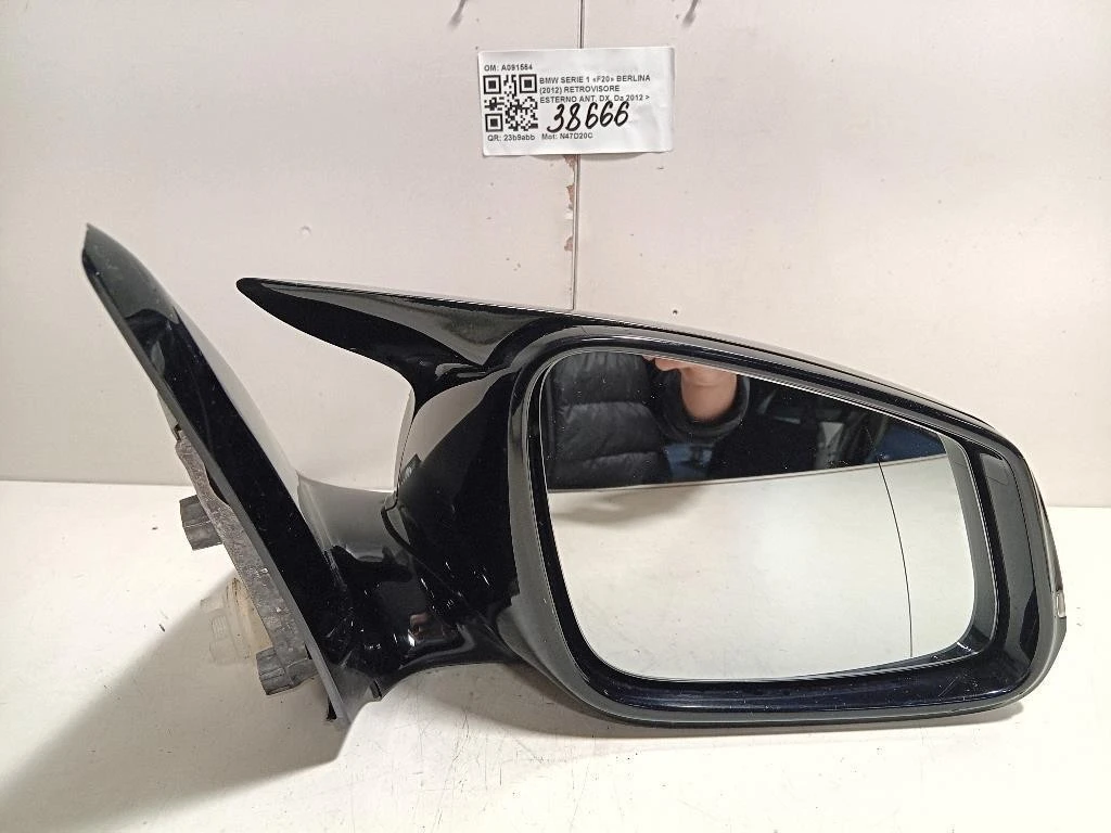 Retrovisore Esterno ANT DX SPECCHIO SPECCHIETTO Bmw Serie 1 F20 Berlina 2012