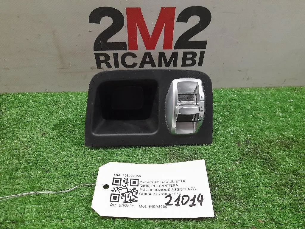 Pulsantiera Multifunzione Assistenza Guida 156089959 Alfa Romeo Giulietta 2010