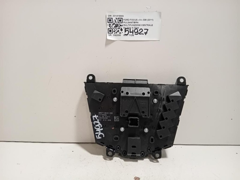 Pulsantiera Multifunzione Centrale 331410000 Ford Focus IV SW 2011